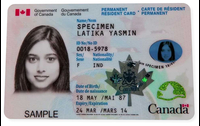 Canada Permanent Resident Card